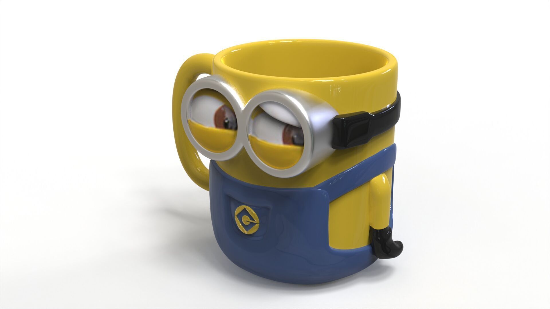 Bob the Minion 3D Mug Pencil Holder 3D print model_6