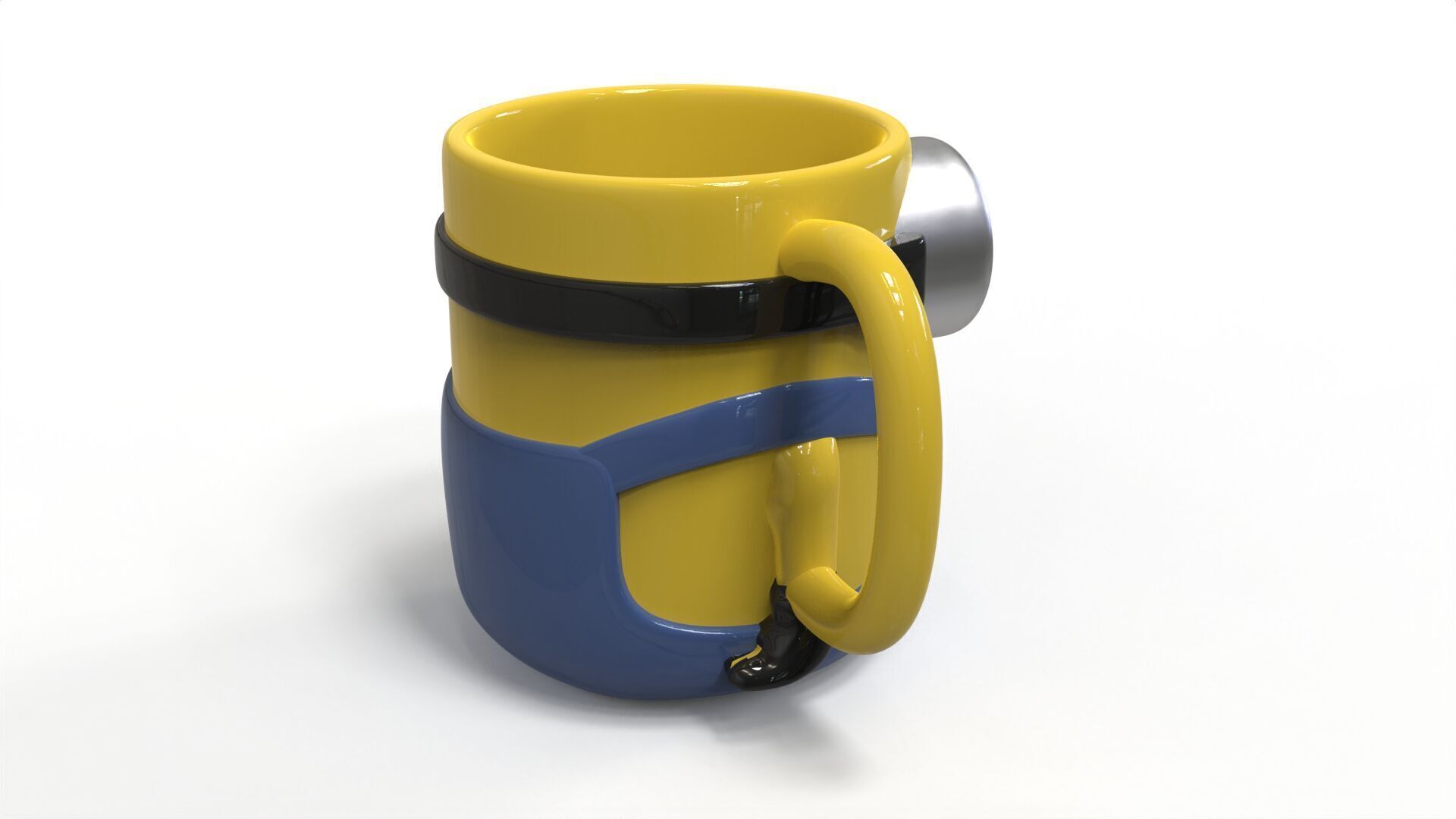Bob the Minion 3D Mug Pencil Holder 3D print model_2