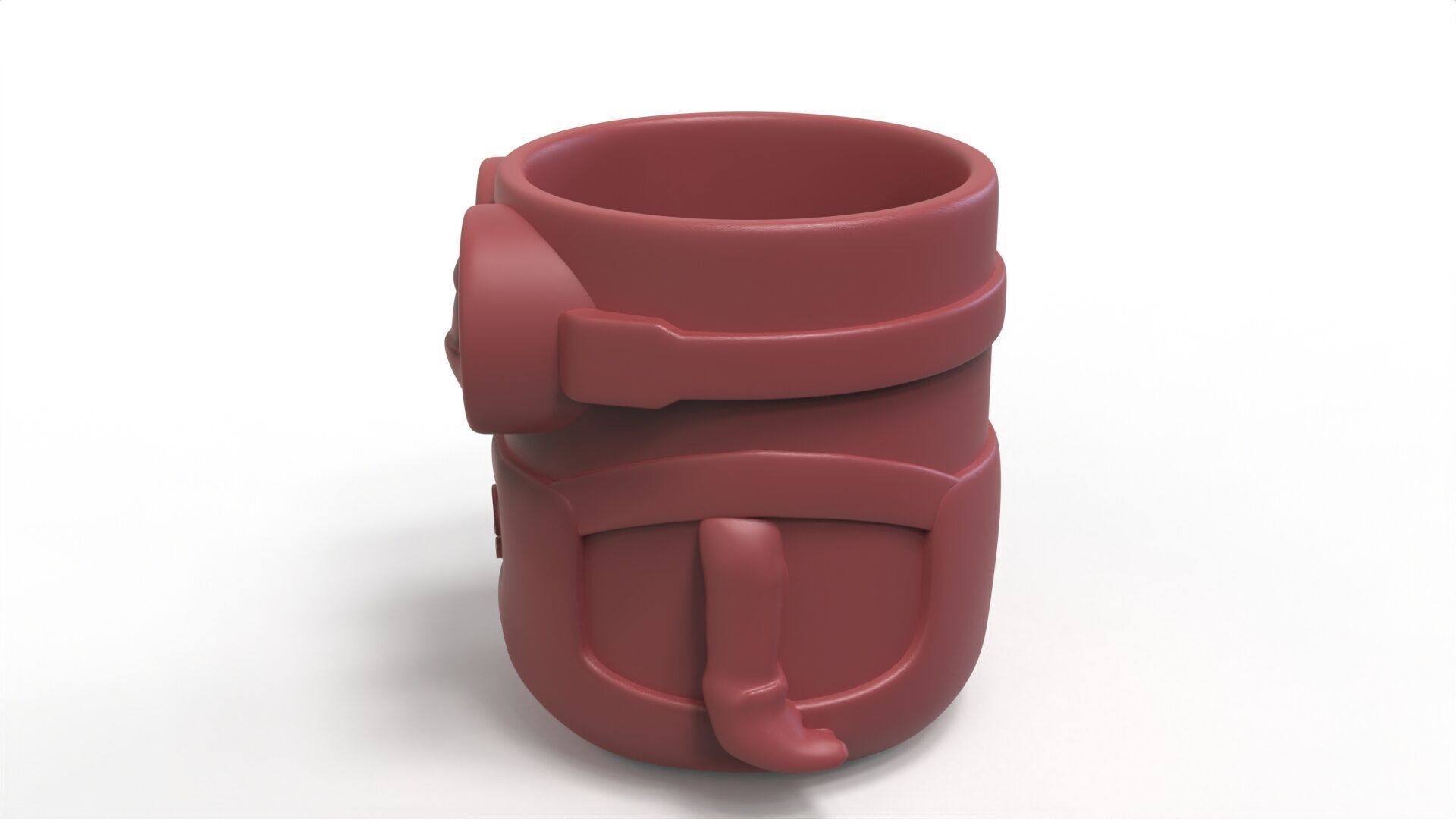 Bob the Minion 3D Mug Pencil Holder 3D print model_13