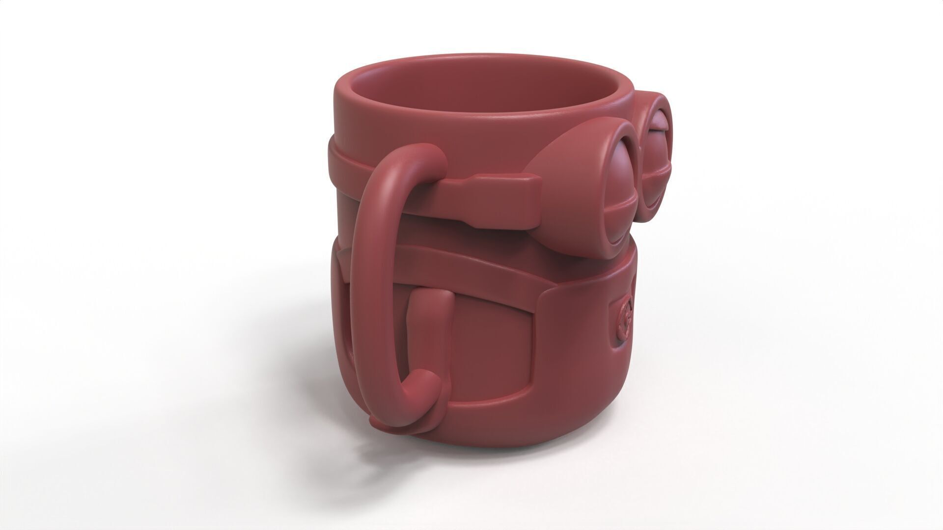 Bob the Minion 3D Mug Pencil Holder 3D print model_9