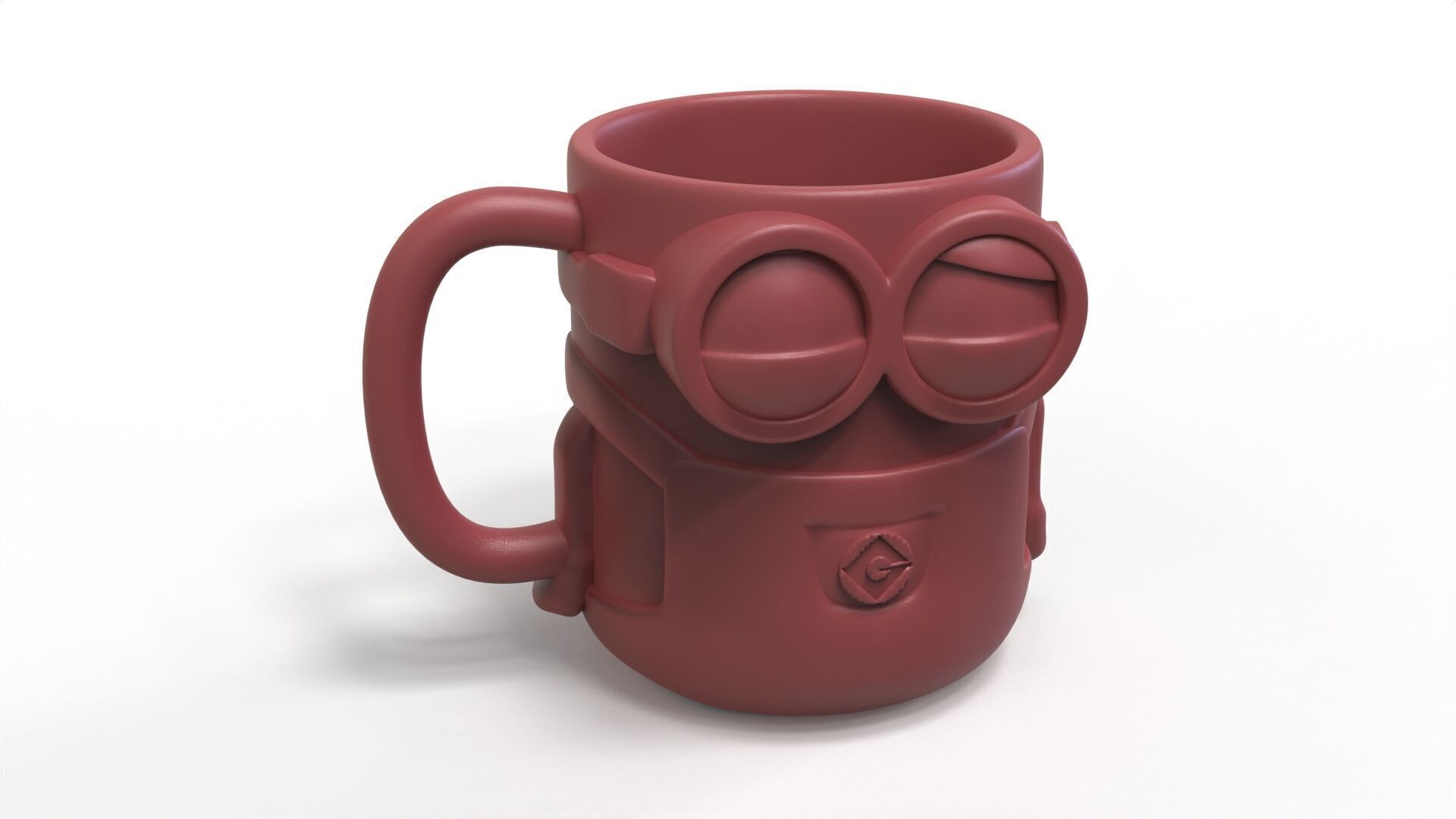Bob the Minion 3D Mug Pencil Holder 3D print model_8