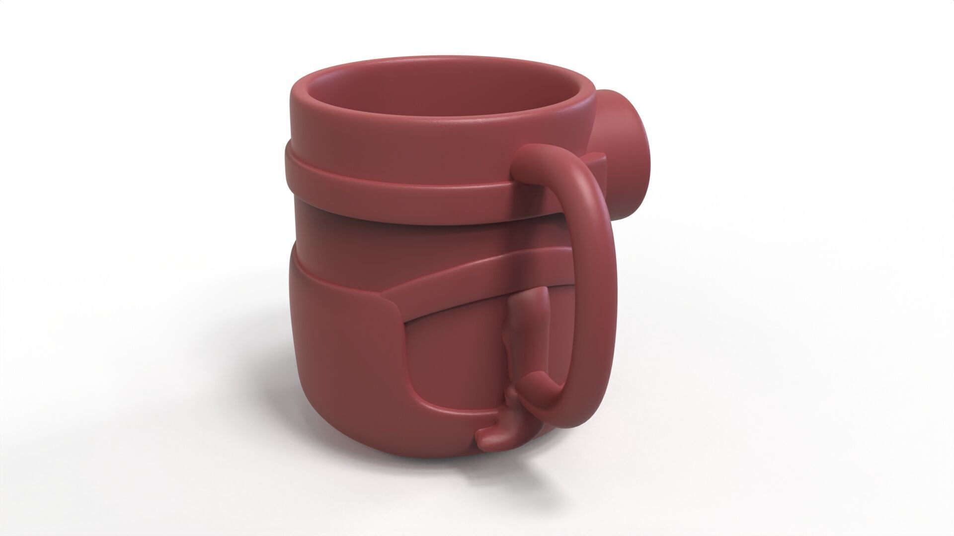 Bob the Minion 3D Mug Pencil Holder 3D print model_10