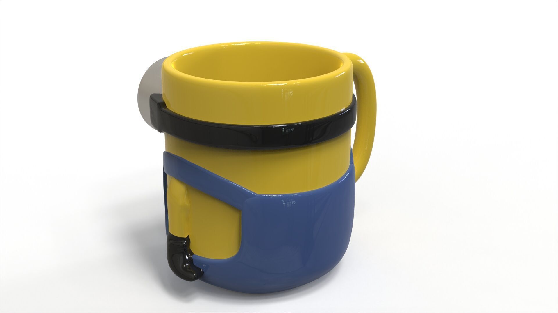 Bob the Minion 3D Mug Pencil Holder 3D print model_4