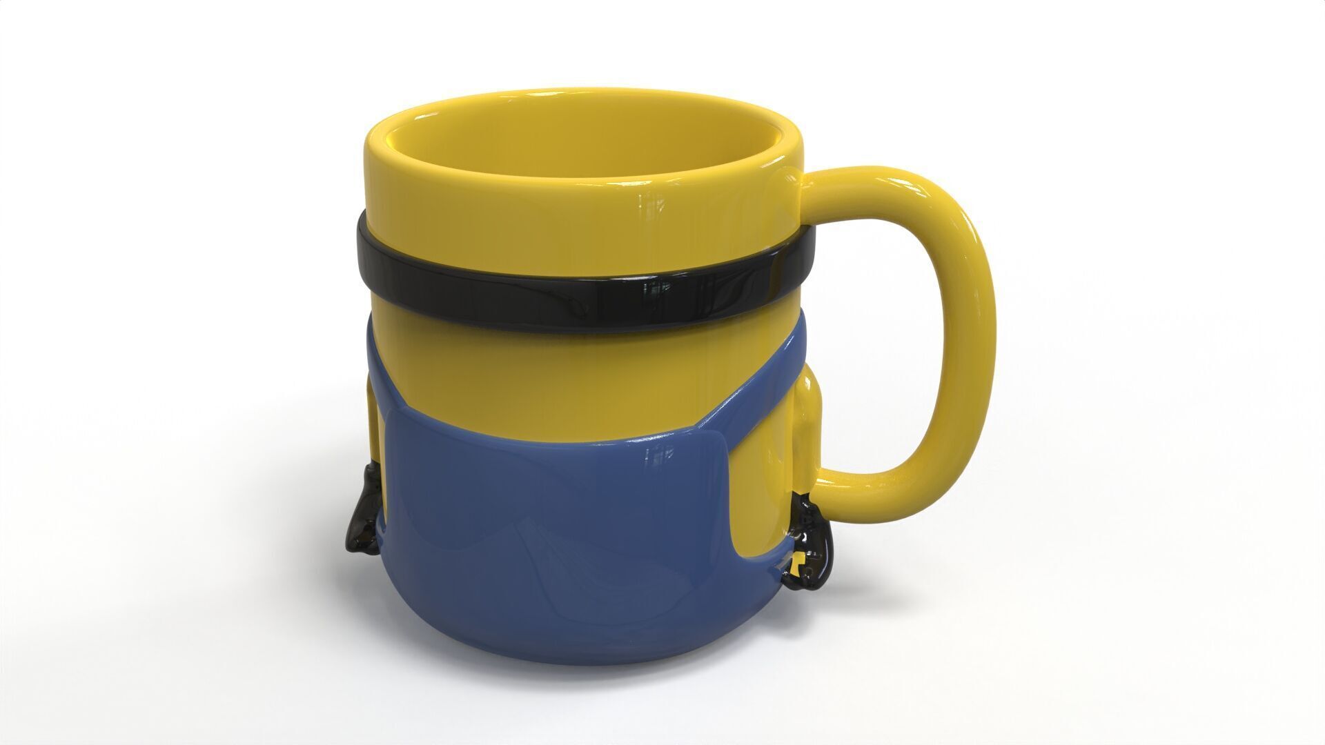 Bob the Minion 3D Mug Pencil Holder 3D print model_3