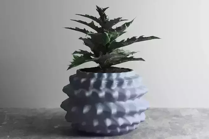 vase 3d print 743 
