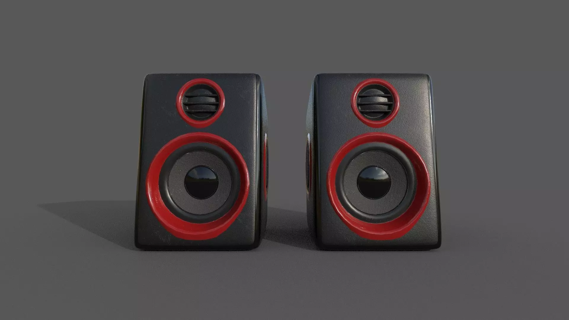 JALTECH USB Super Bass Speakers 3D model_0