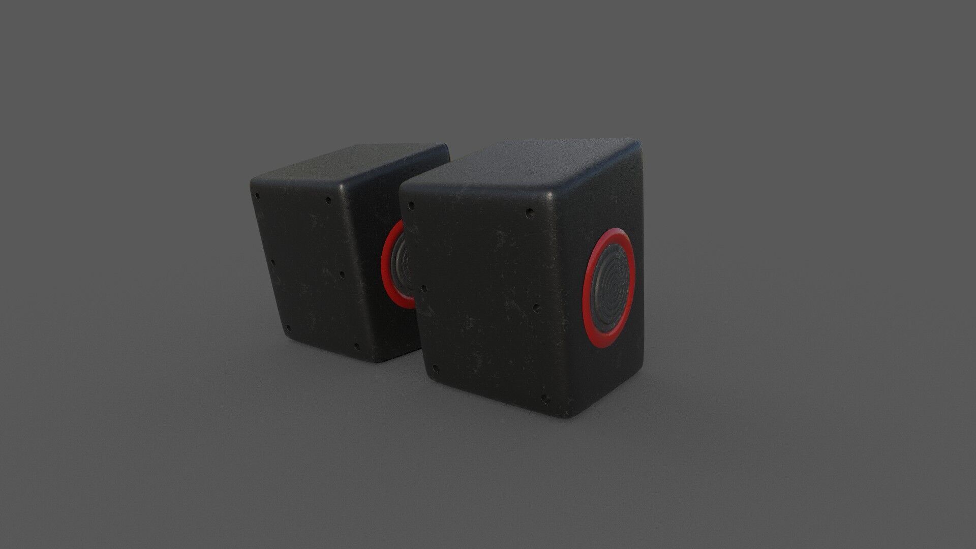 JALTECH USB Super Bass Speakers 3D model_5