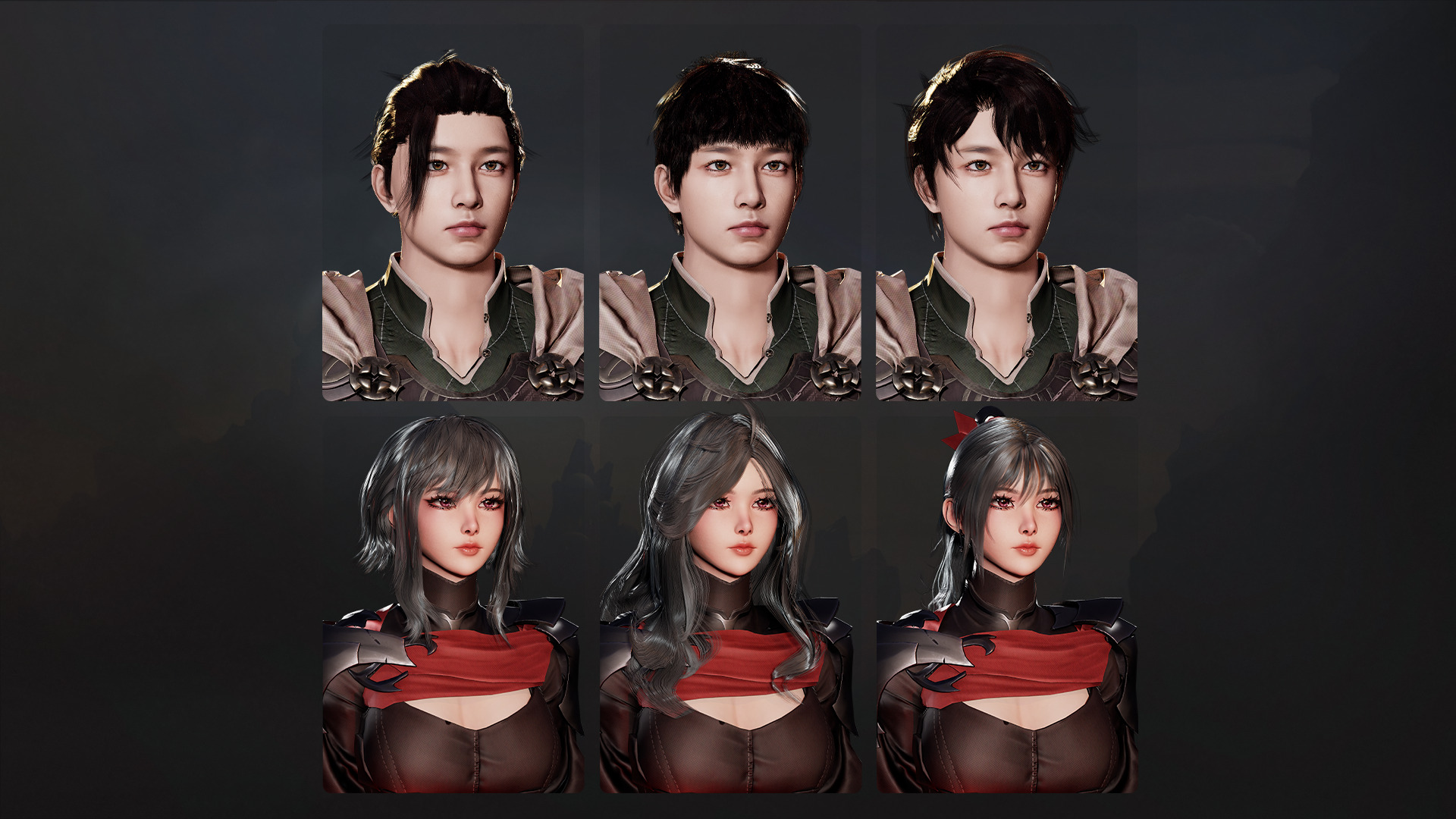 MMORPG Advanced Archers - Medieval Fantasy Modular Character Low-poly 3D model_13