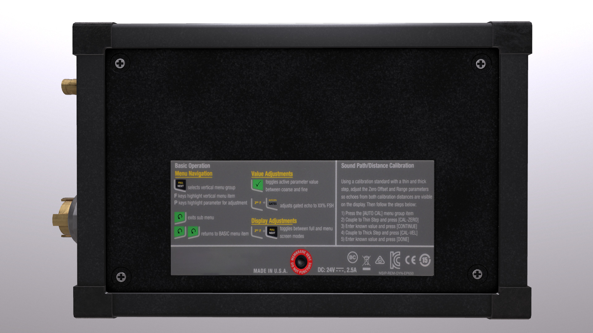 Ultrasonic Flaw Detector Low Poly Low-poly 3D model_13