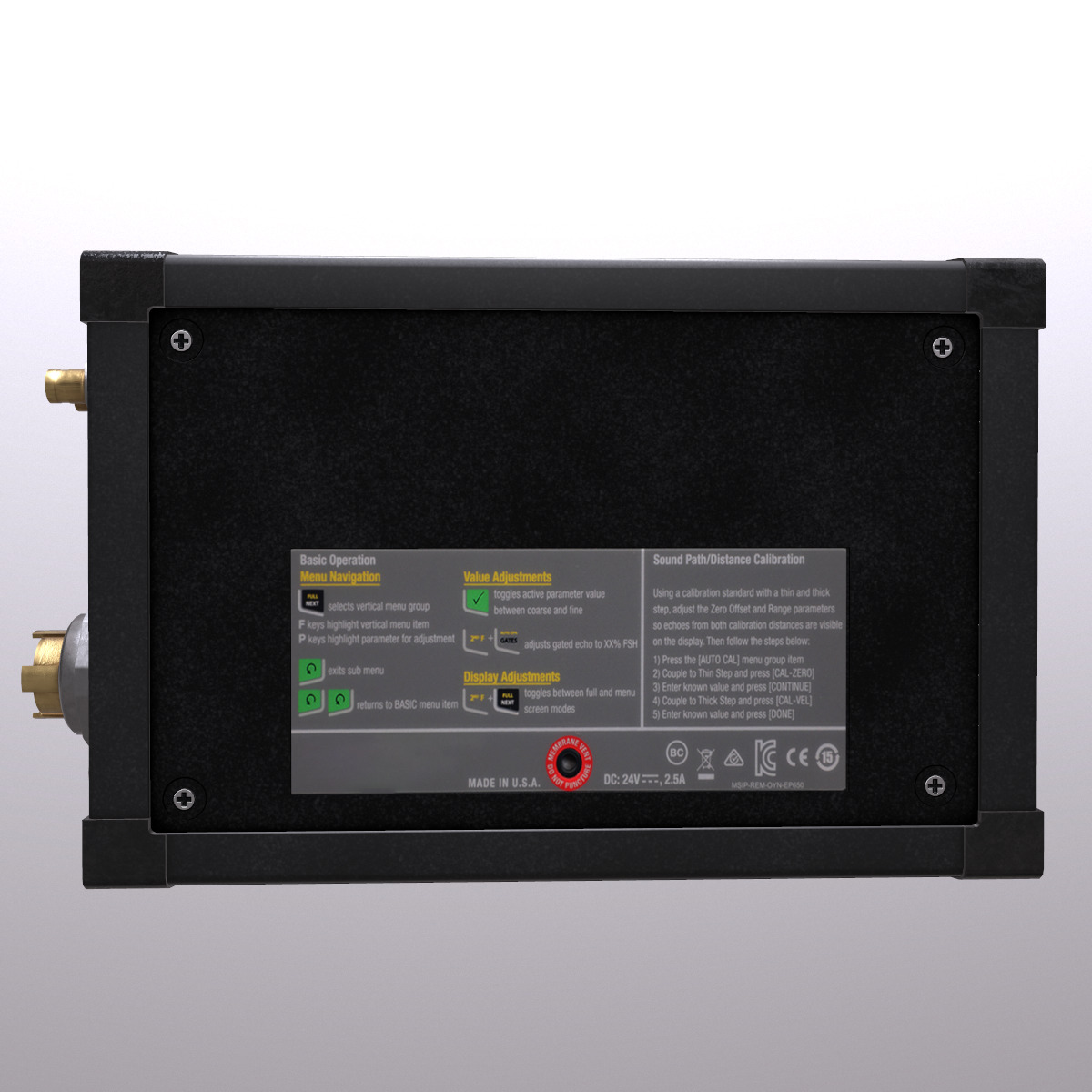 Ultrasonic Flaw Detector Low Poly Low-poly 3D model_3