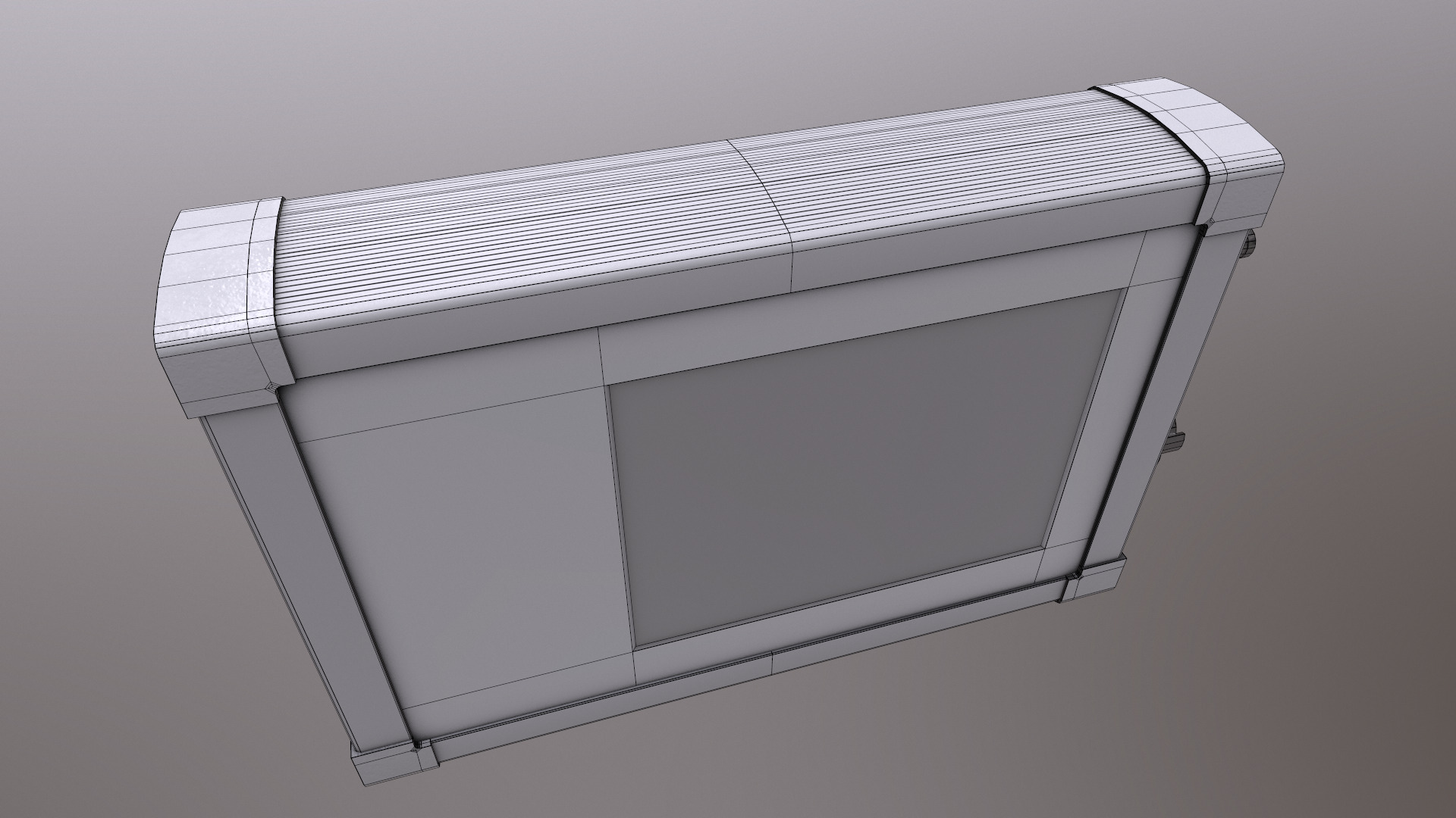 Ultrasonic Flaw Detector Low Poly Low-poly 3D model_45