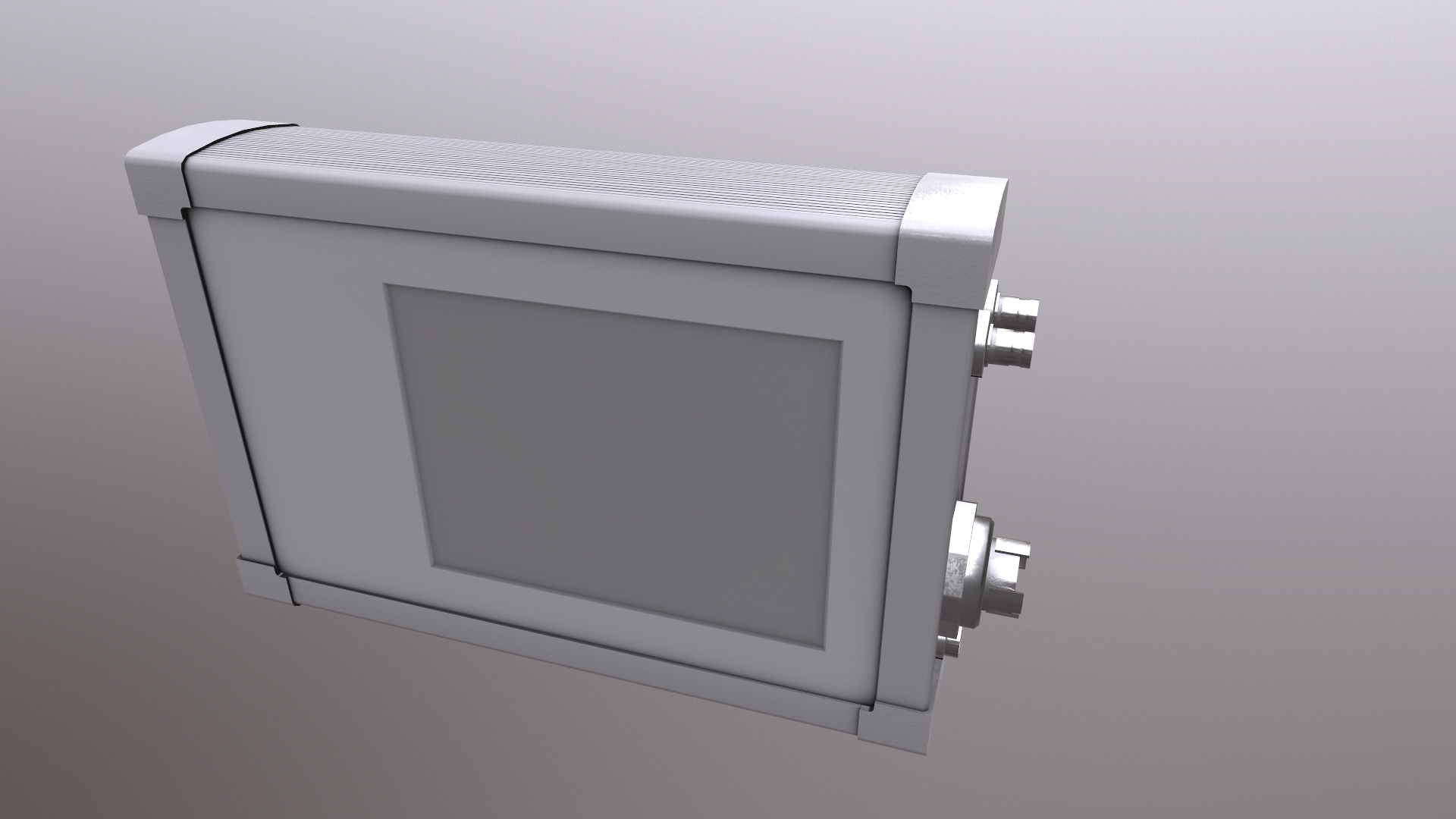 Ultrasonic Flaw Detector Low Poly Low-poly 3D model_46