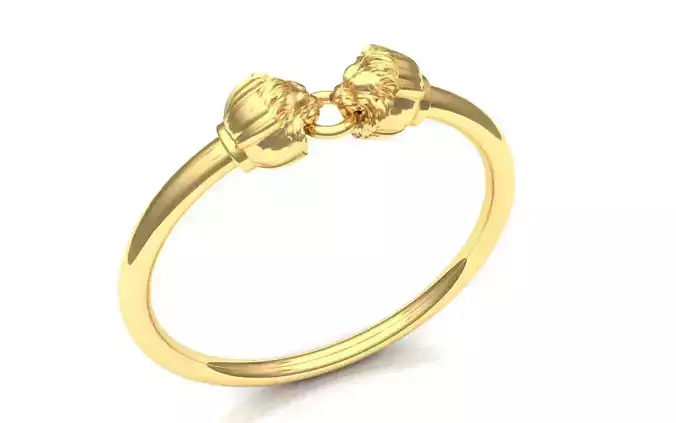 lion bangle