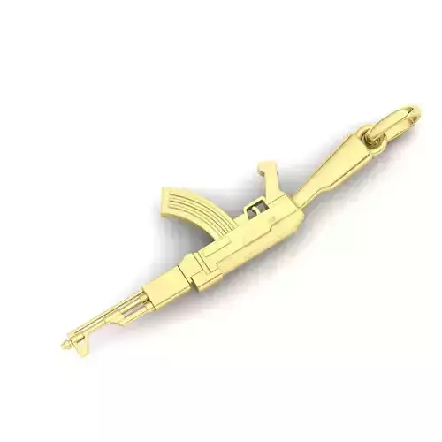 AK 47 Plain Model 3d stl file