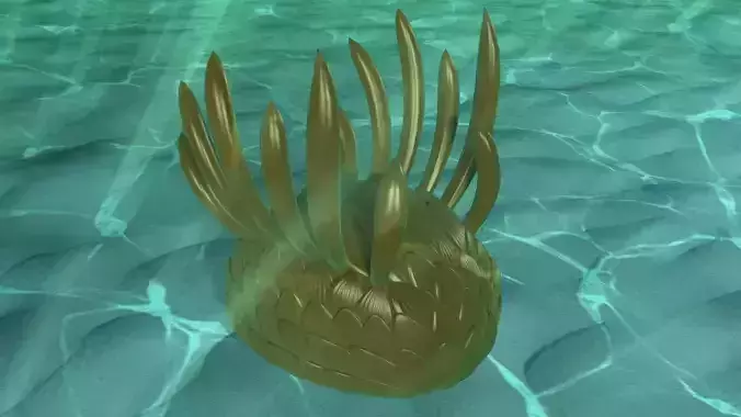 Wiwaxia 3D model