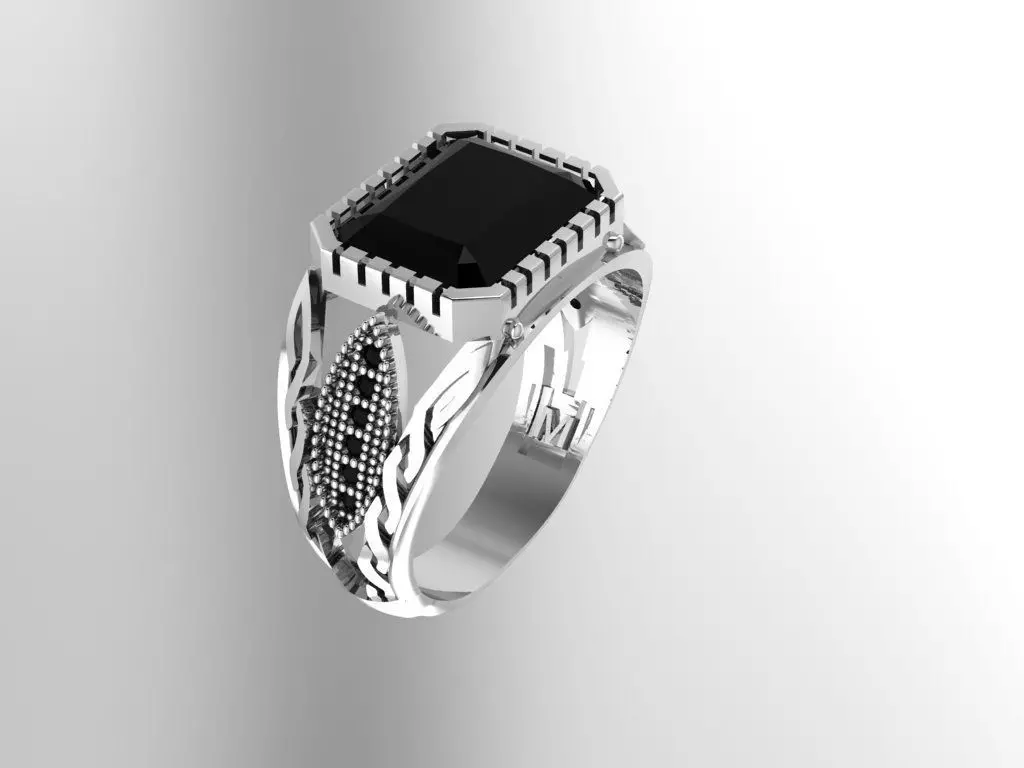 jewelry man ring Free 3D print model