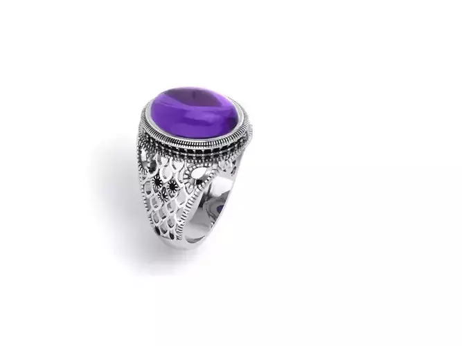 jewelry man ring 3D print model