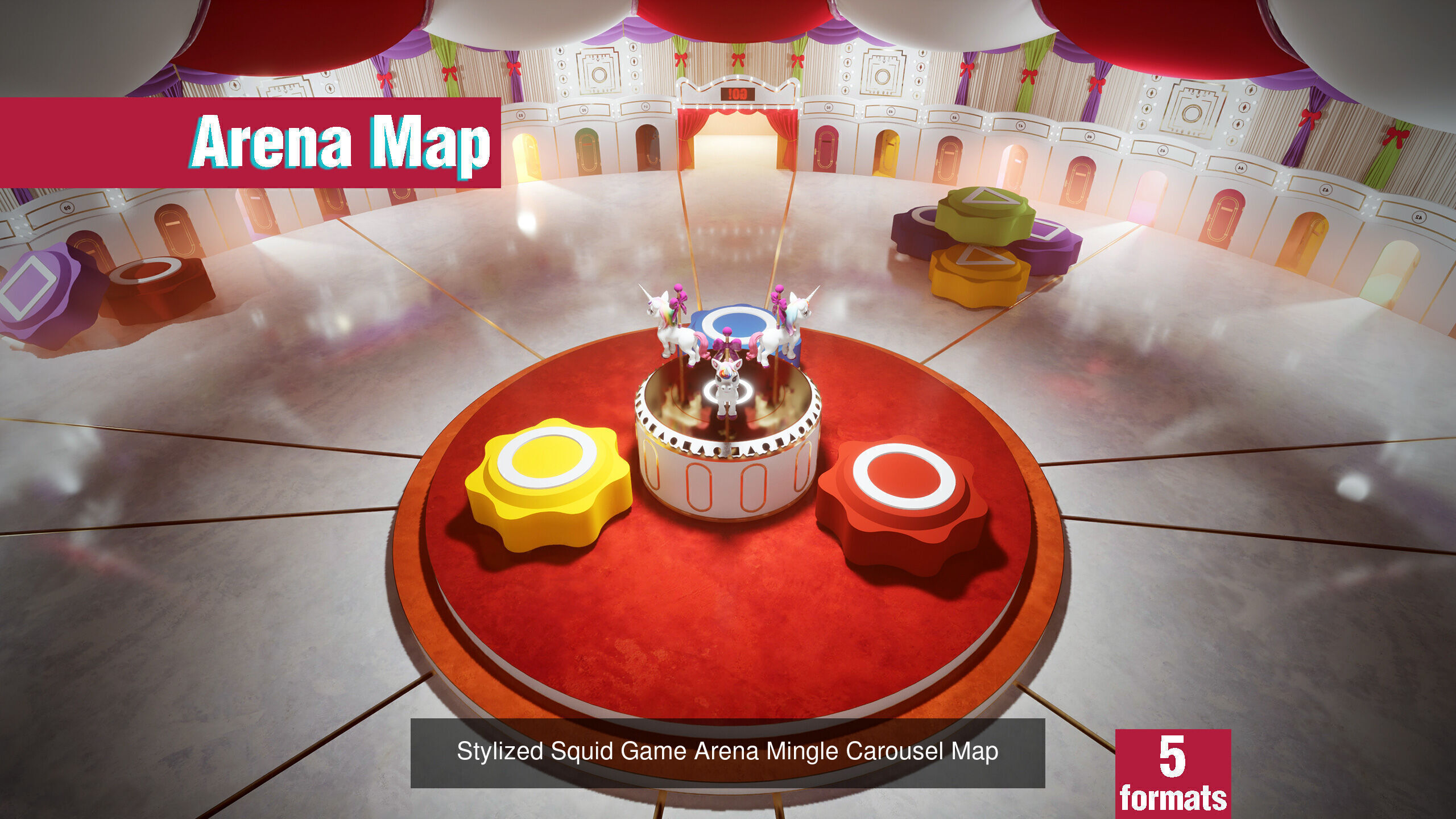 Squid Game Collection - Maps and Characters _10