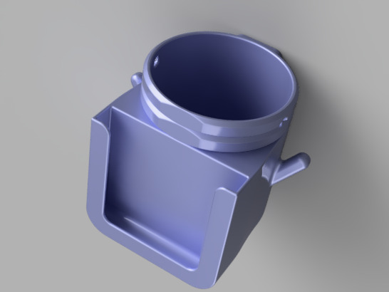 Magnetic Gym Organizer 3D print model_1