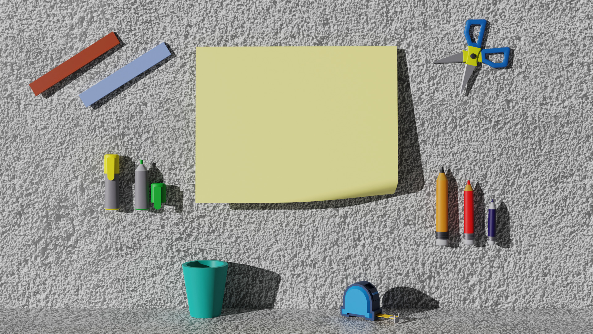 Workshop Low-poly 3D model_8