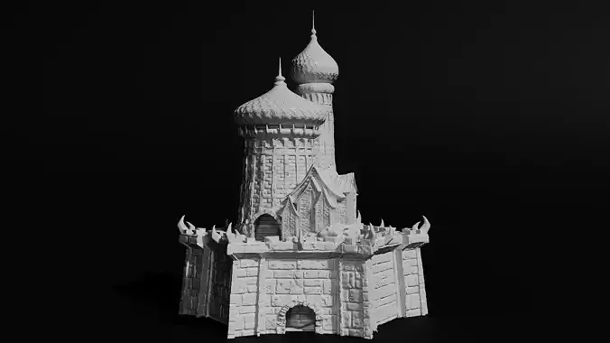 WeisHickman Tower 3D print model