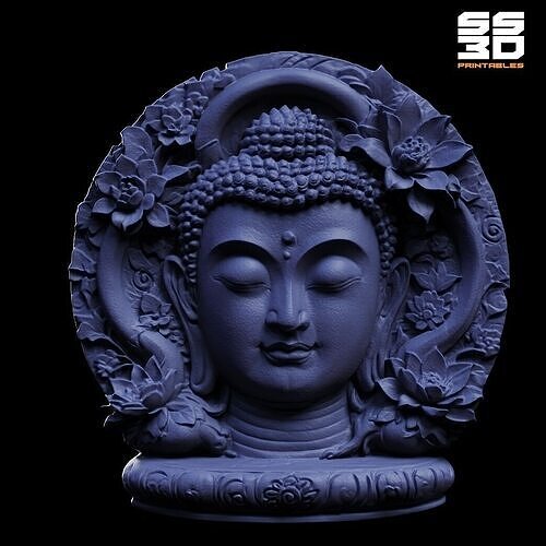 Buddha Sculpture 3D print model