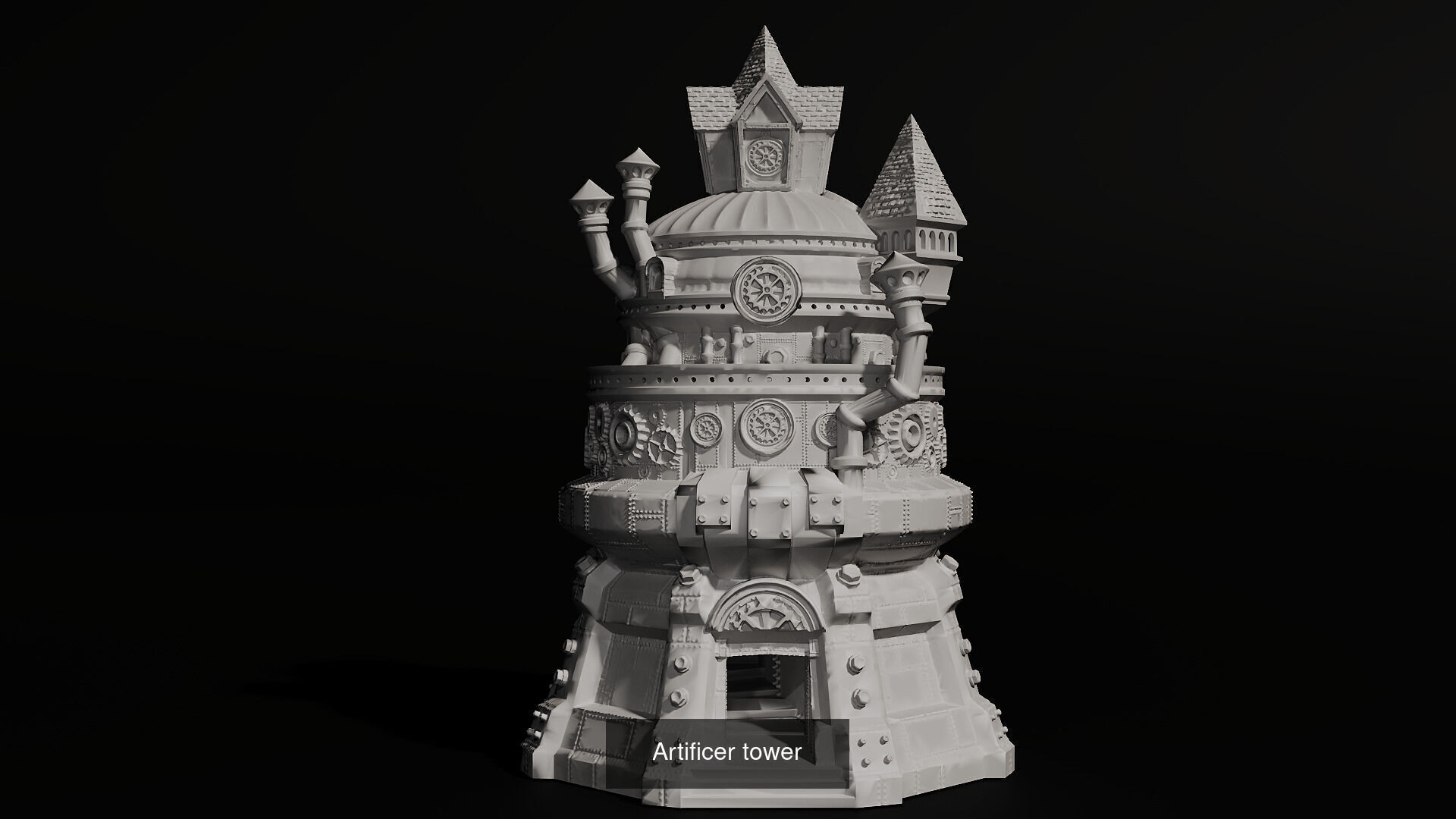 towers  3D Model Collection_2
