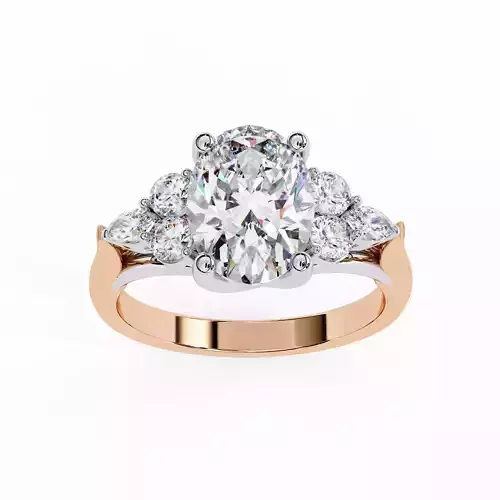 Solitaire Diamond Ring 360 animation renders 3dm stl  3D print model