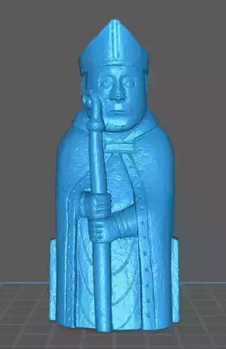 Lewis Chess Piece Bishop 