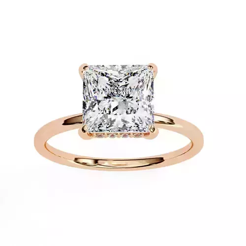 Mono Diamond Solitaire  Ring 360 animation renders 3dm stl  3D print model Mono Diamond Solitaire  Ring 360 animation renders 3dm stl  3D print model