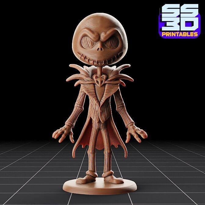 Jack Skellington 3D 3D print model_3