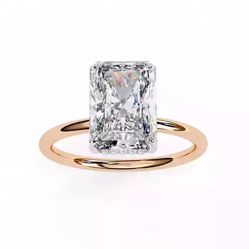 Mono Diamond Solitaire Ring 360 animation renders 3dm stl
