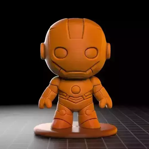 Cute Iron Man 3D 