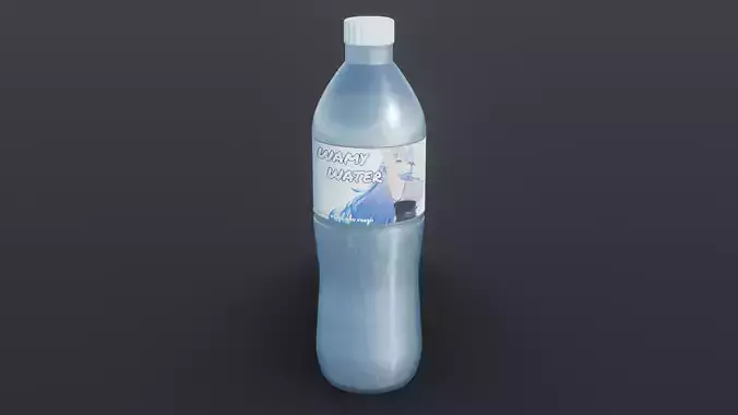 Yukihana Lamy Water bottle 3D model