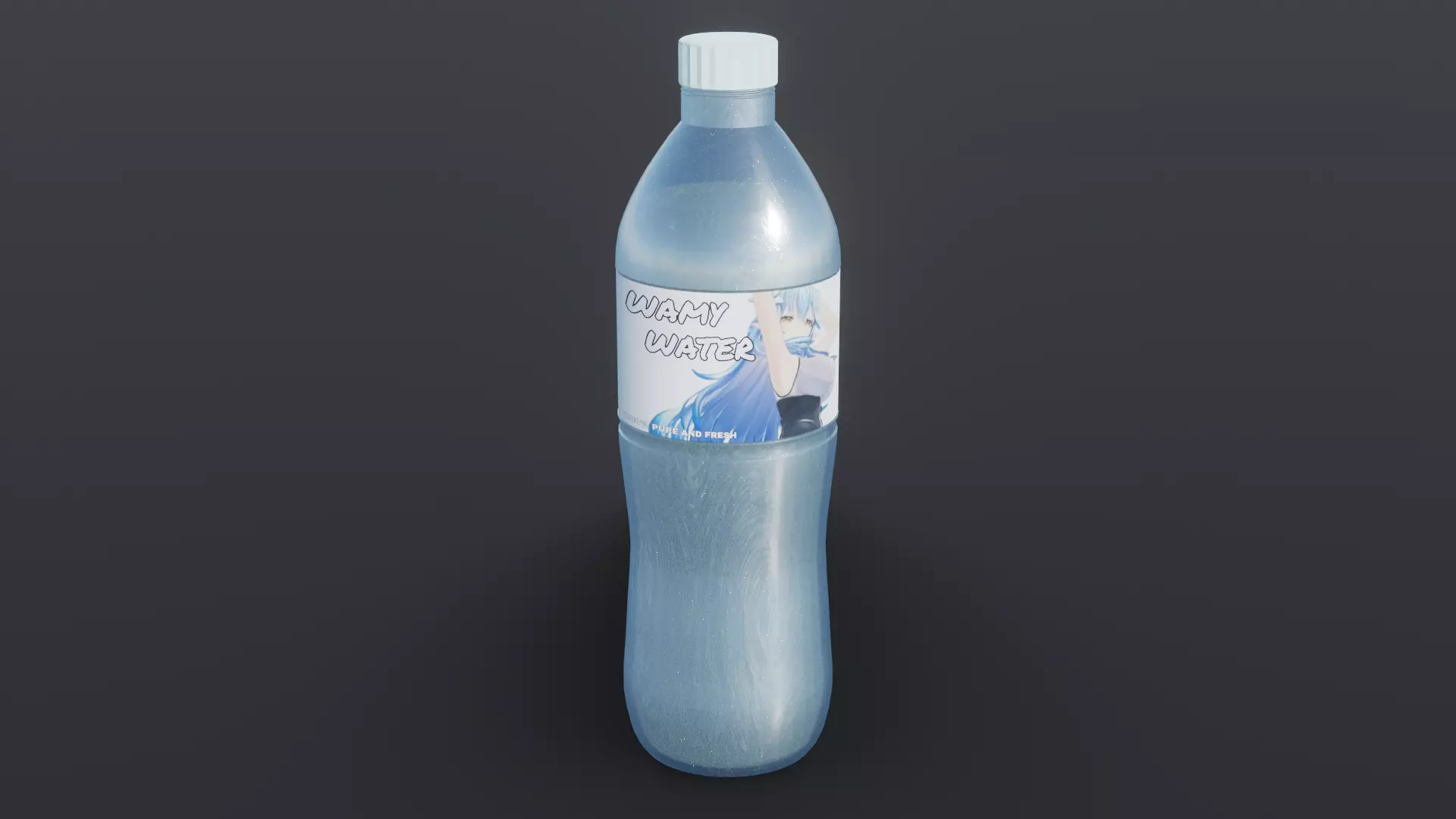 Yukihana Lamy Water bottle 3D model
