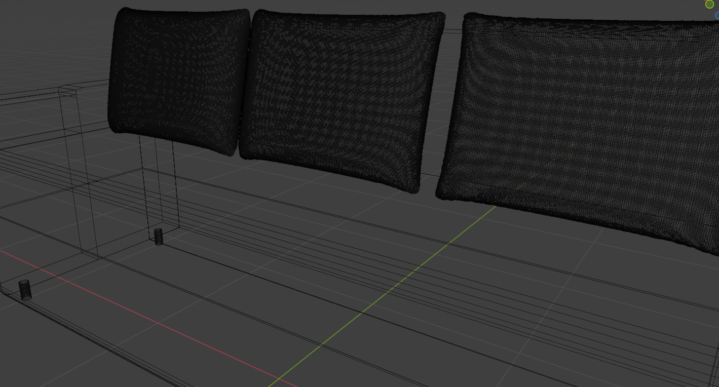 Sofa Euro Millennium light gray 3D model_13