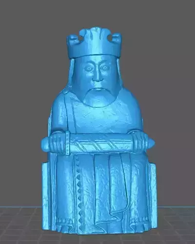 Lewis Chess Piece - King