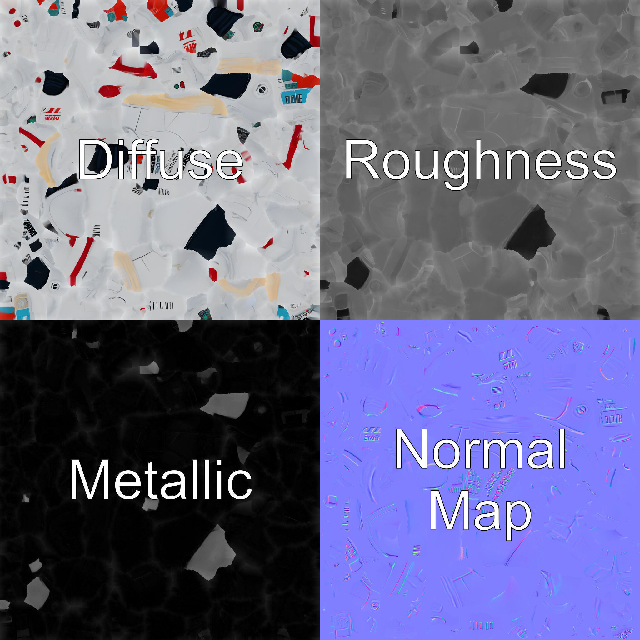 Astronaut Character Cartoon Style 3D Model Low-poly 3D model_29