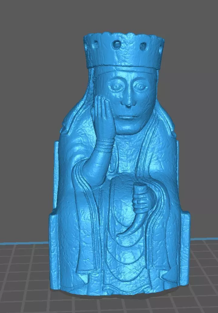 Lewis Chess Piece - Queen 3D print model