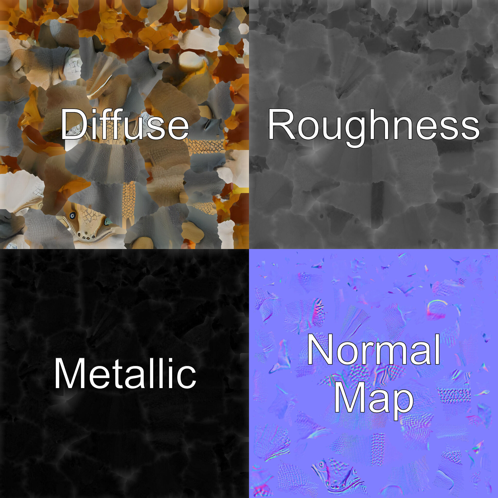 Realistic Lizard Reptile Model for Game and Animation Low-poly 3D model_30