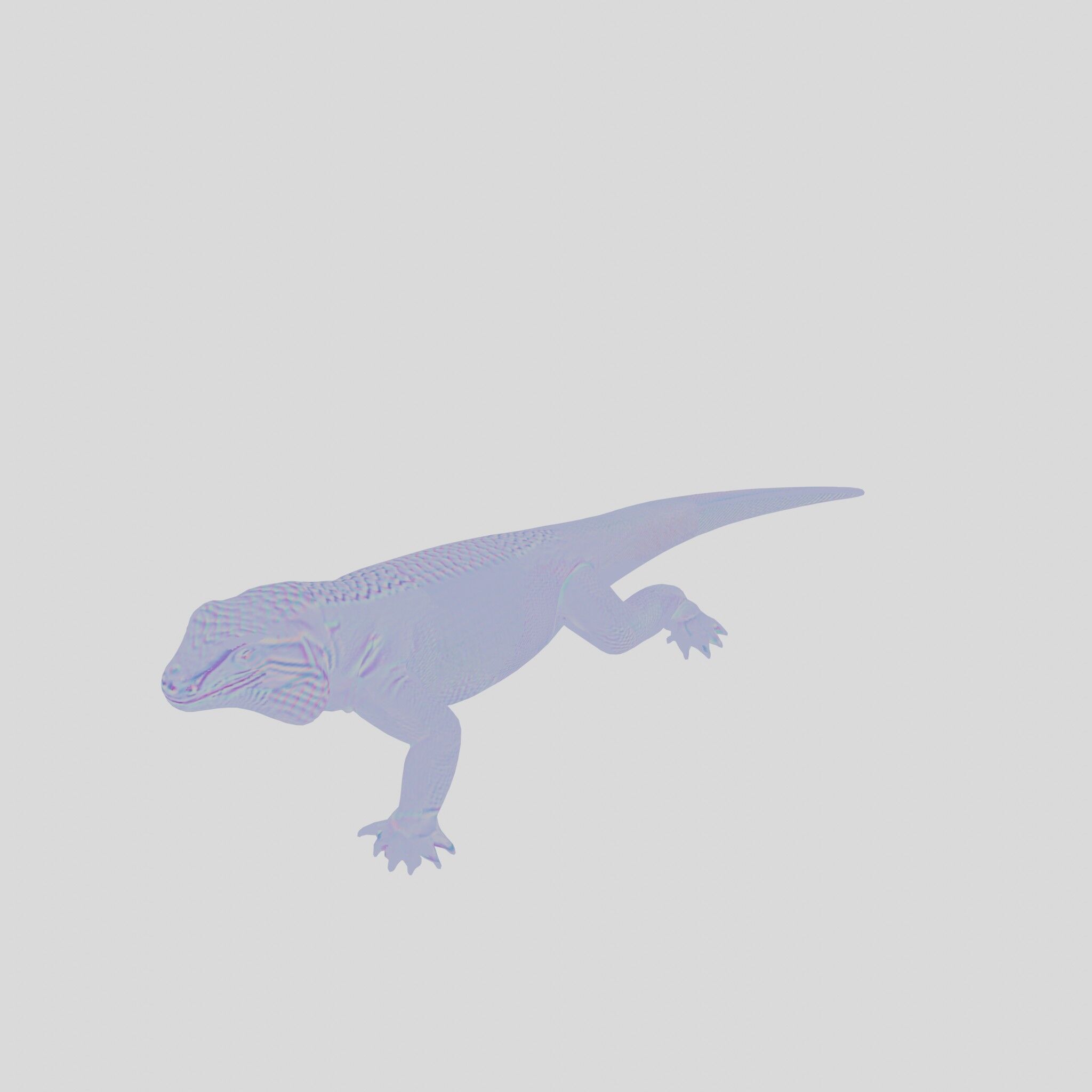 Realistic Lizard Reptile Model for Game and Animation Low-poly 3D model_27