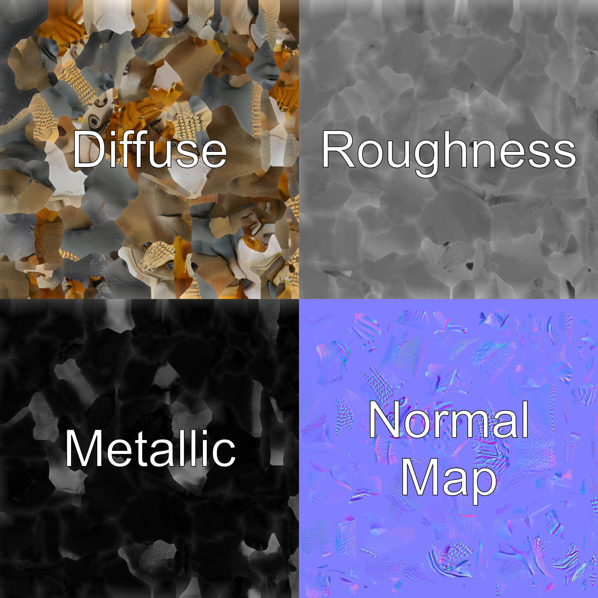 Realistic Lizard Reptile Model for Game and Animation Low-poly 3D model_1