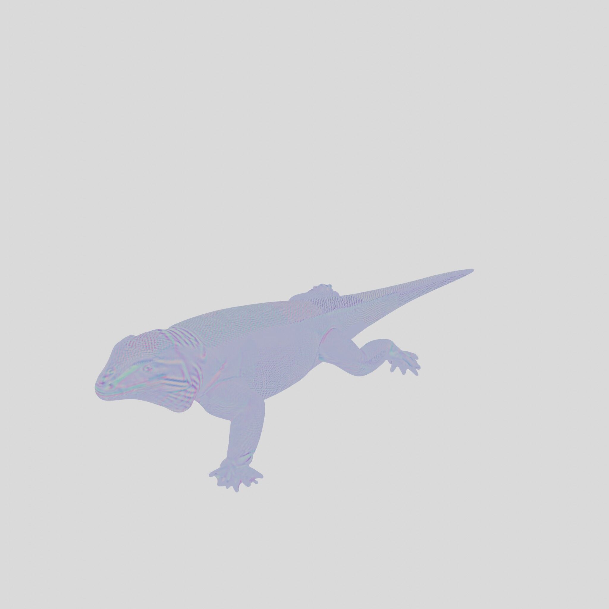 Realistic Lizard Reptile Model for Game and Animation Low-poly 3D model_26