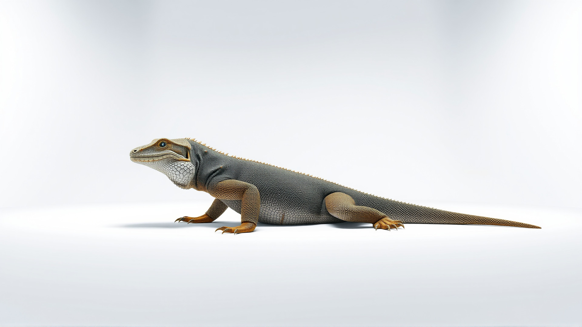 Realistic Lizard Reptile Model for Game and Animation Low-poly 3D model_3