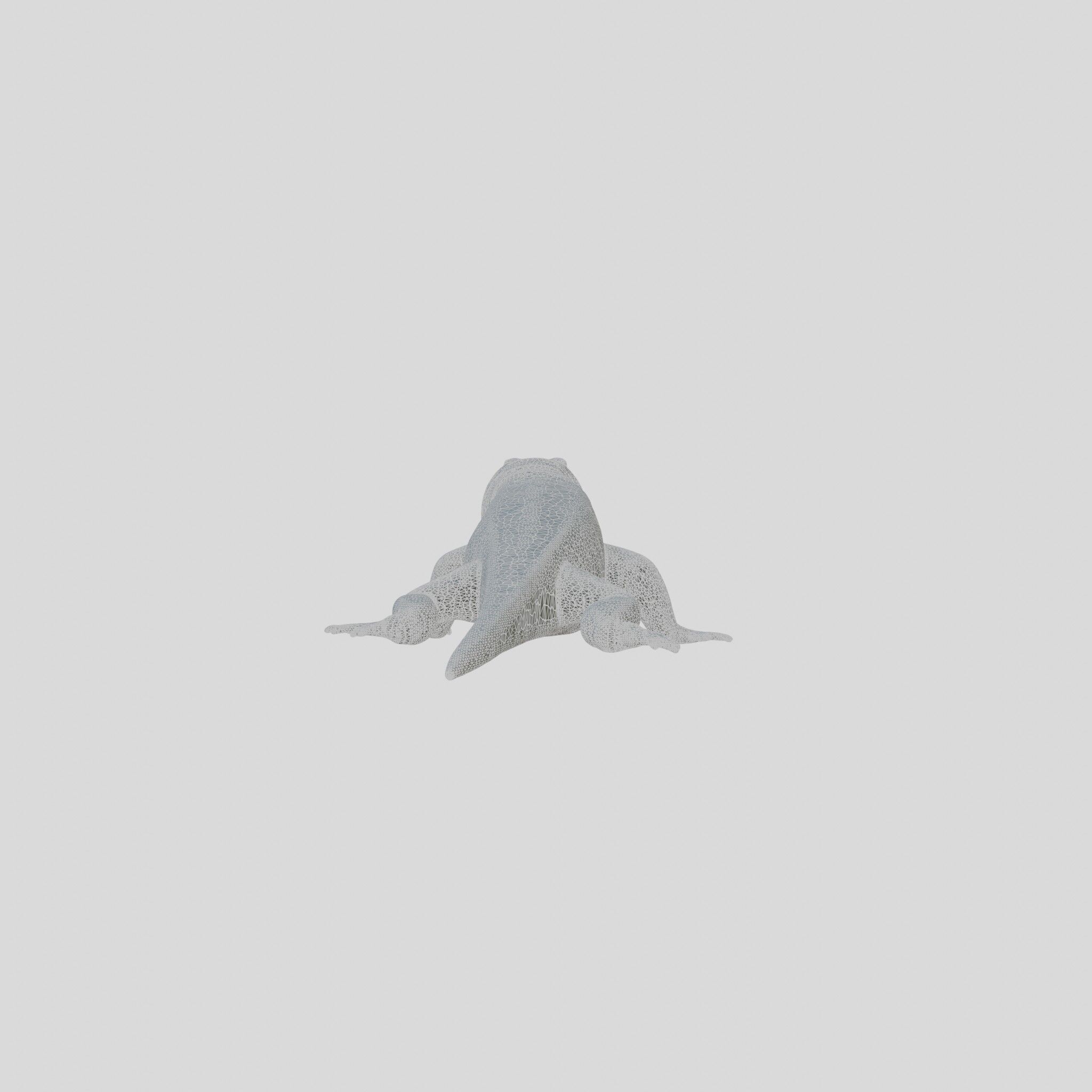 Realistic Lizard Reptile Model for Game and Animation Low-poly 3D model_5