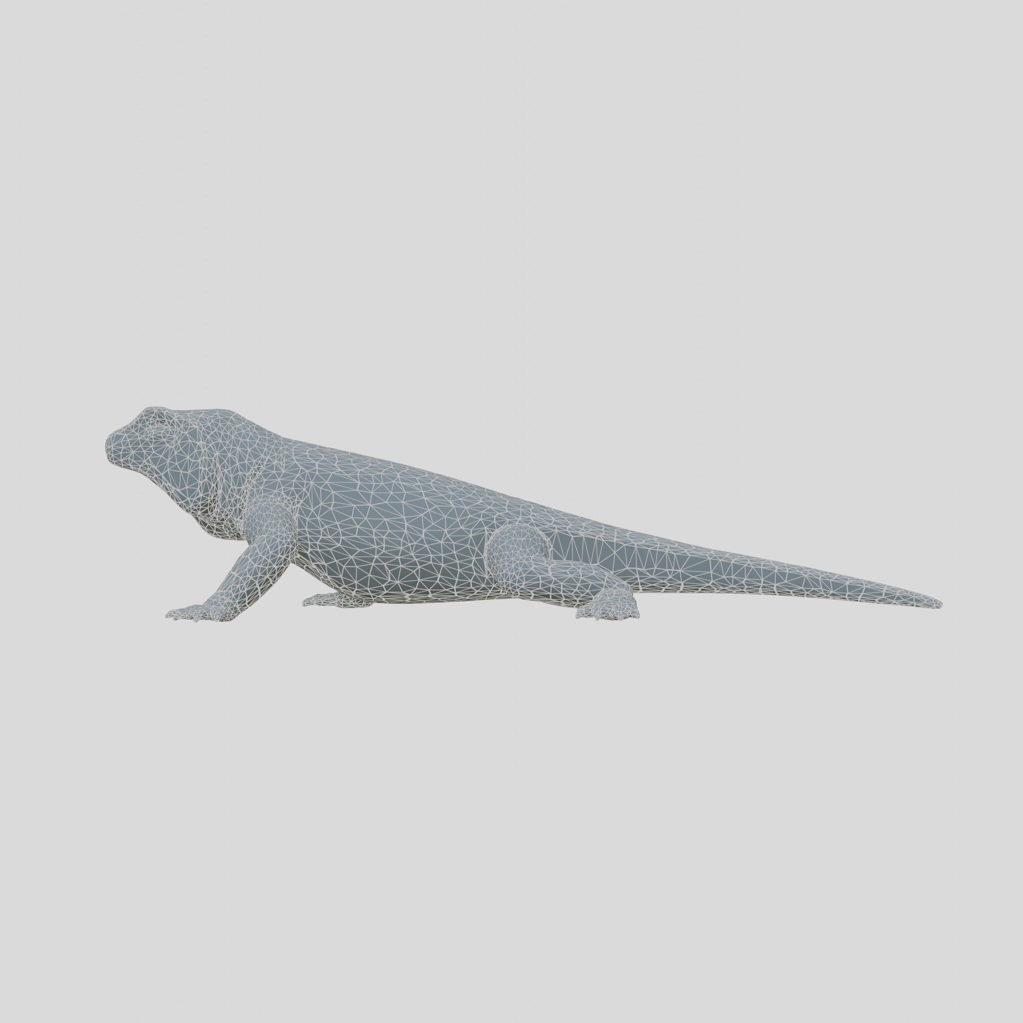 Realistic Lizard Reptile Model for Game and Animation Low-poly 3D model_18