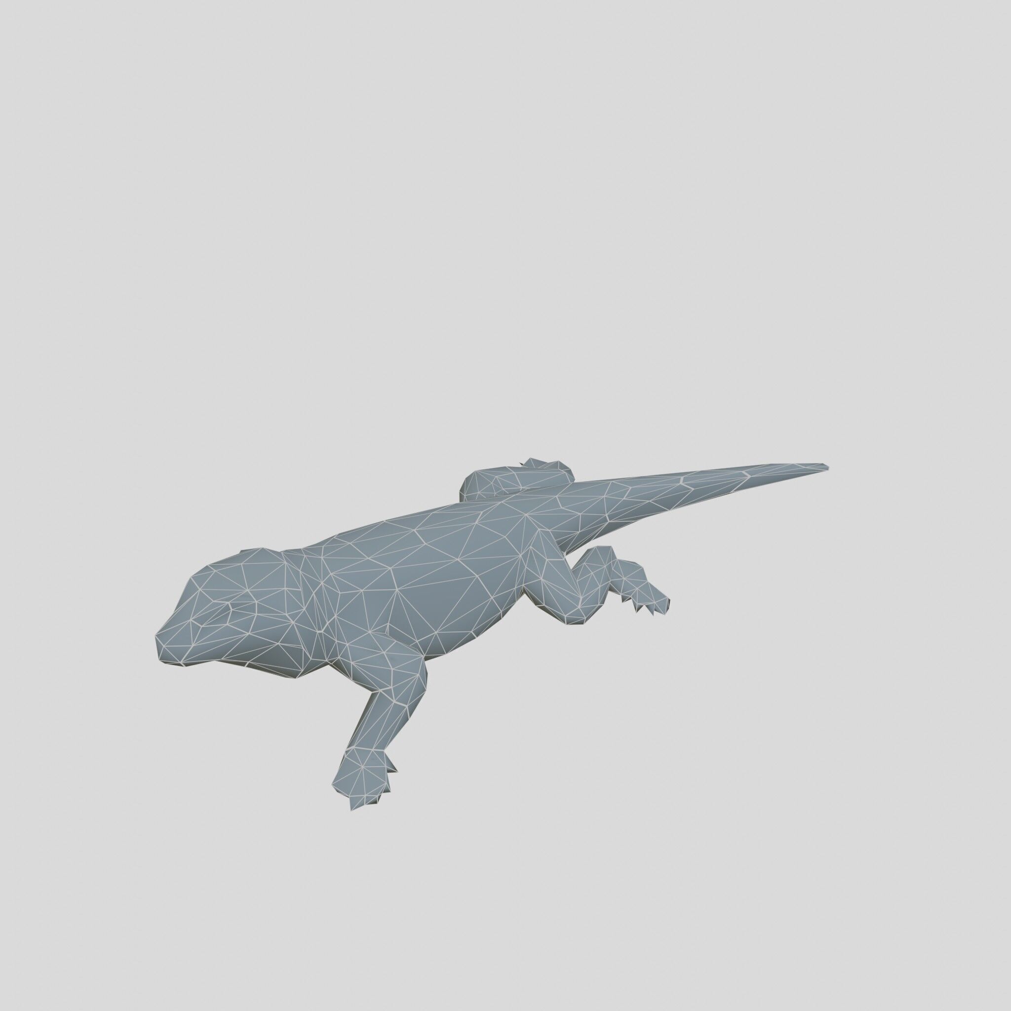 Realistic Lizard Reptile Model for Game and Animation Low-poly 3D model_13