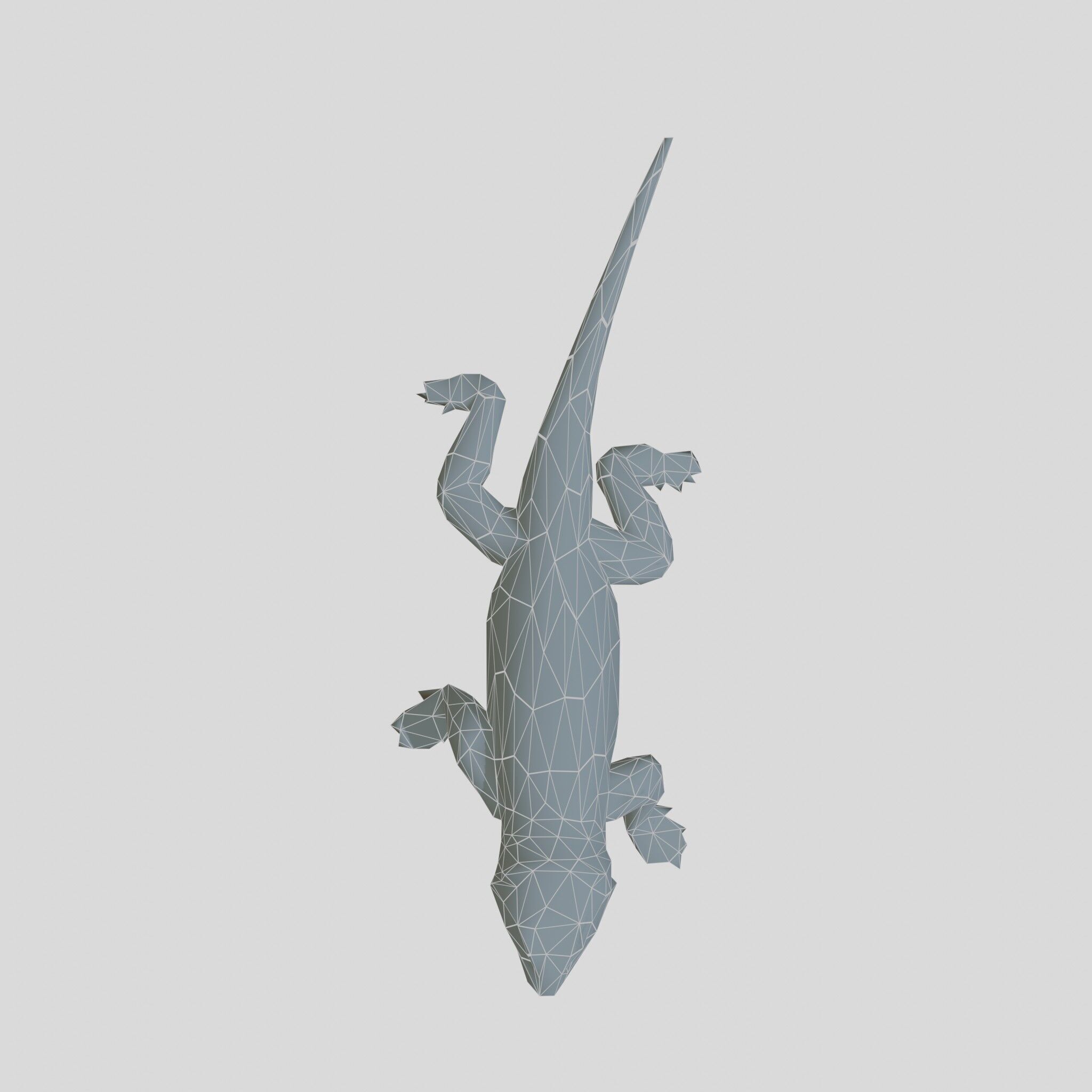 Realistic Lizard Reptile Model for Game and Animation Low-poly 3D model_25