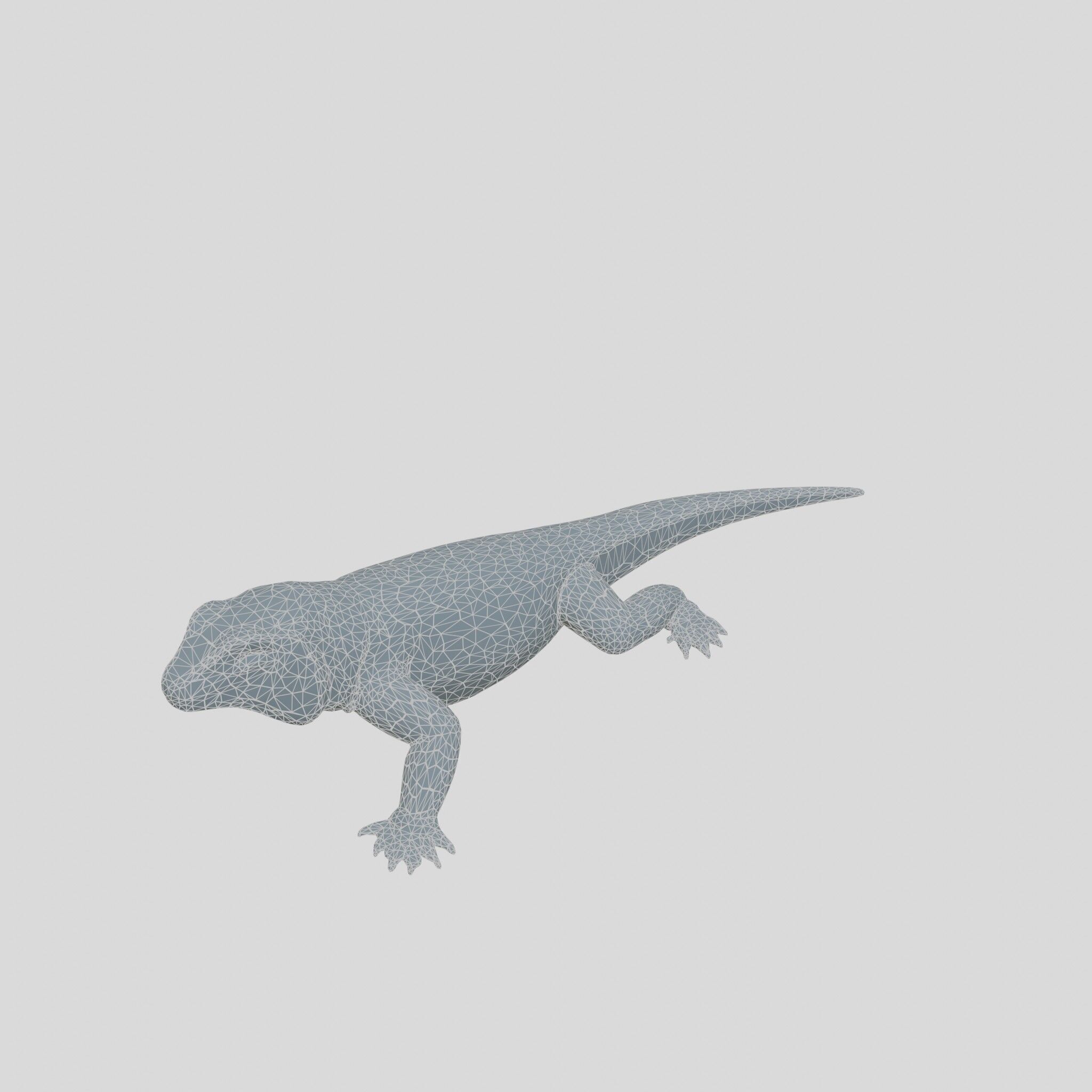 Realistic Lizard Reptile Model for Game and Animation Low-poly 3D model_12