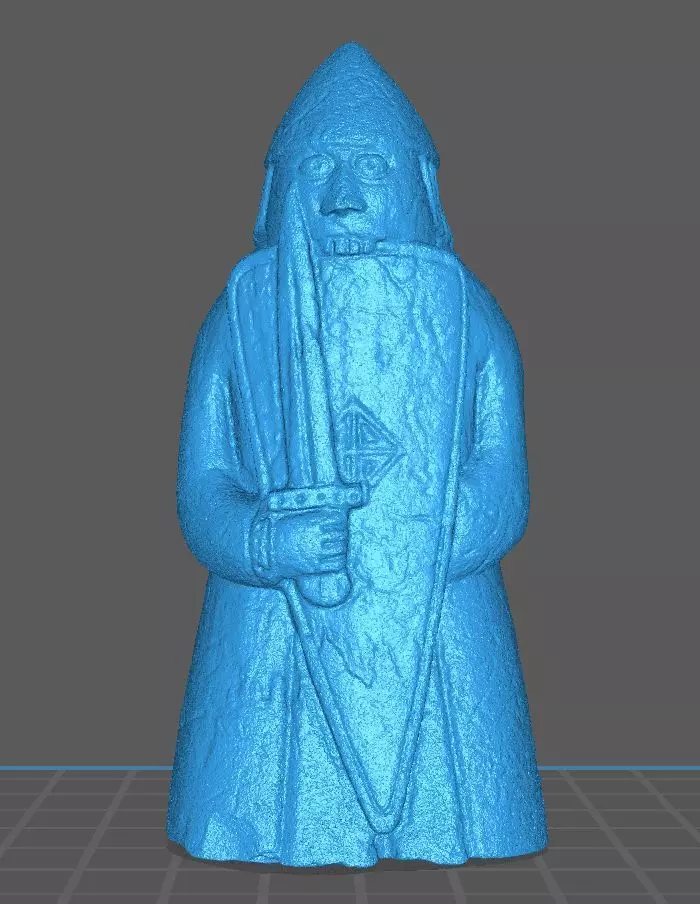 Lewis Chess Piece - Rook or Warder 3D print model
